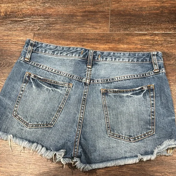 Free People Button Fly Shorts - Picture 2 of 3